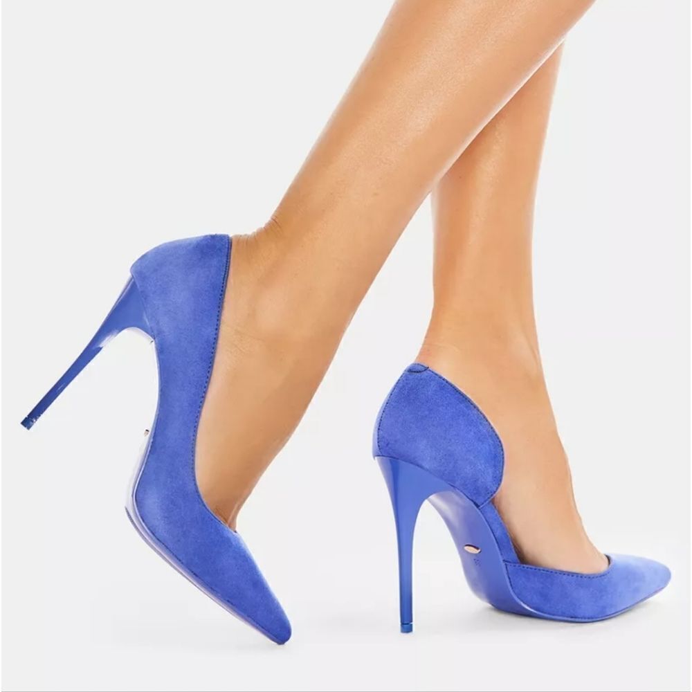 CHARLOTTE RUSSE POINTED TOE D'ORSAY HIGH HEEL STILETTOS PUMP